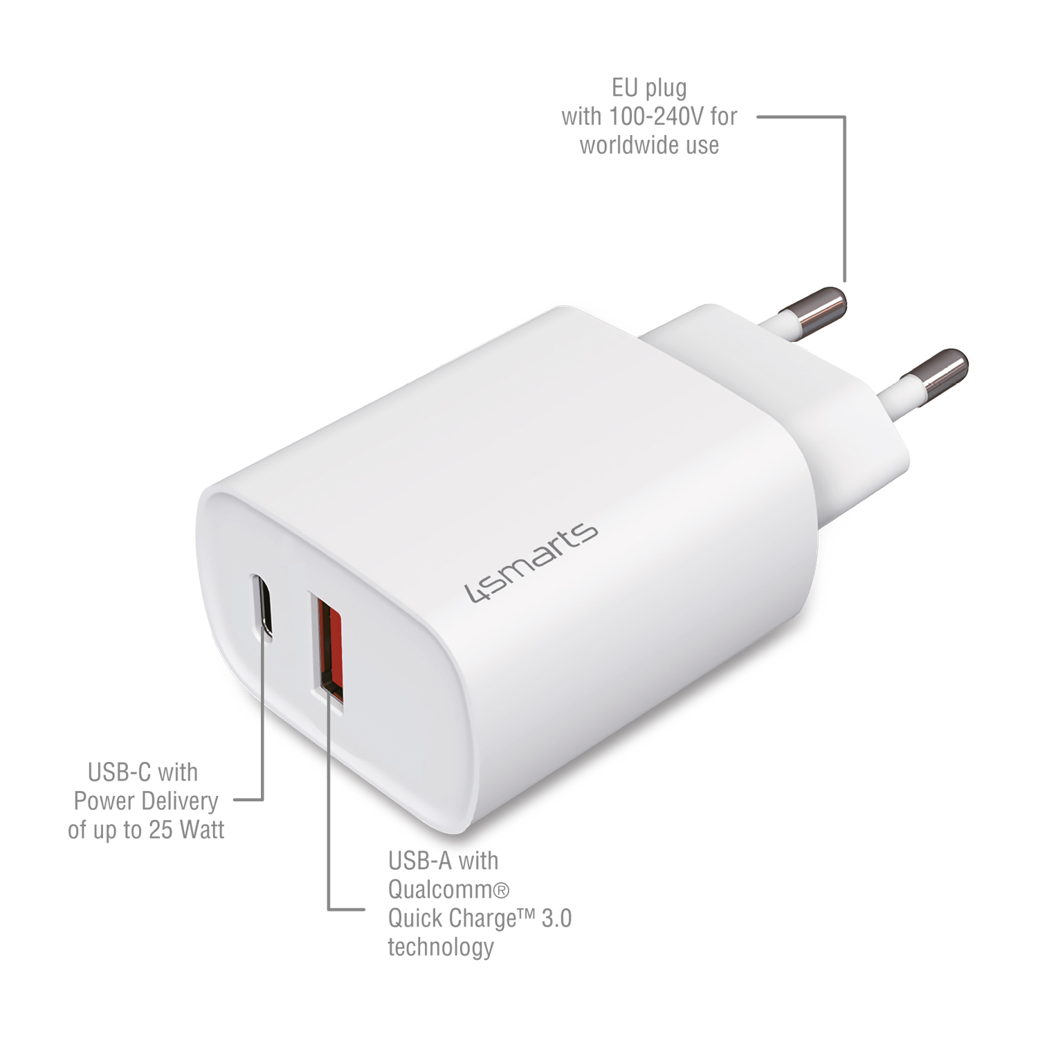 Riet radium Conclusie iPhone duo USB/USB-C adapter 25W (gecertificeerd) kopen? - Morgen in huis |  Partly